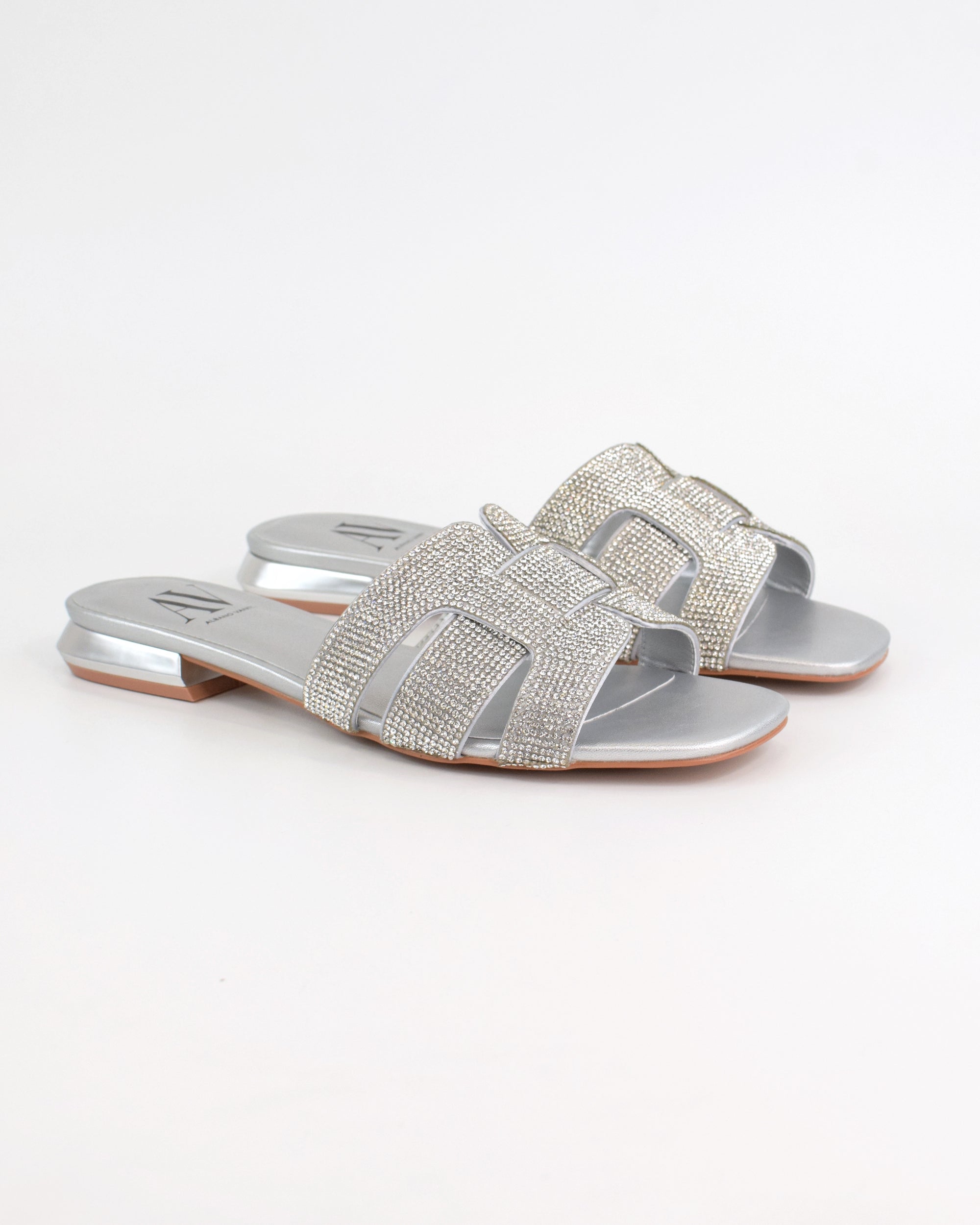 Ciabattina gioiello con strass