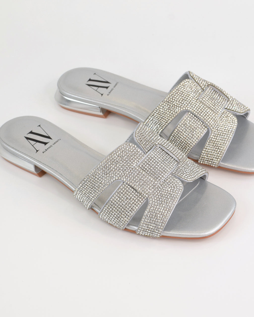 Ciabattina gioiello con strass