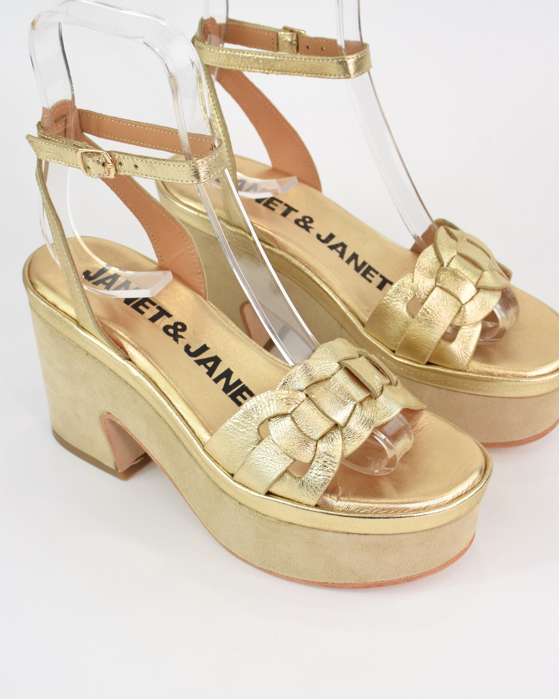Sandalo platform con cinturino