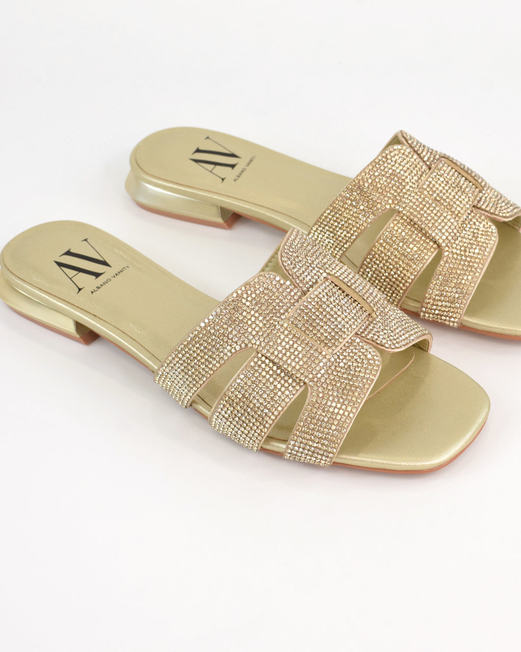 Ciabattina gioiello con strass