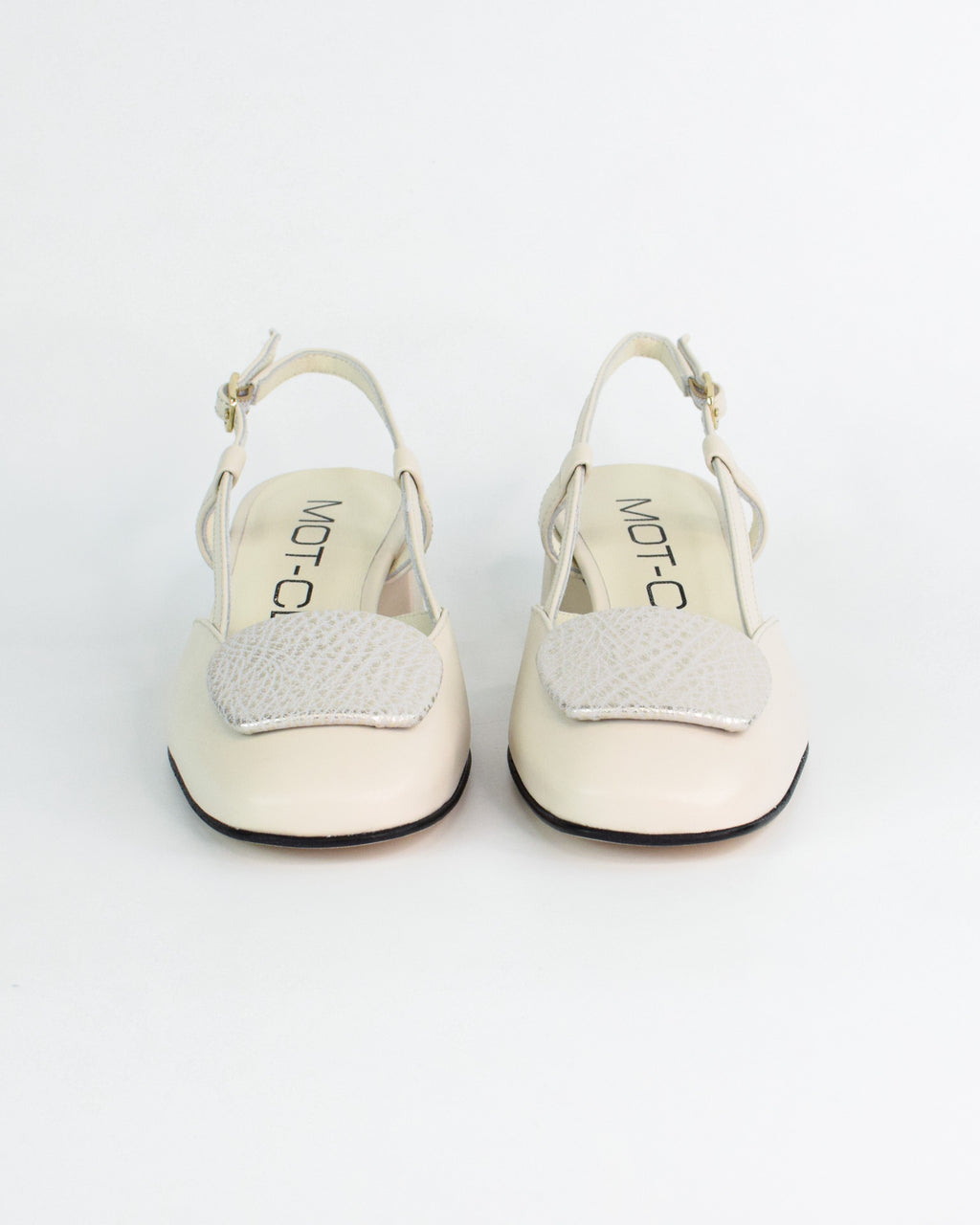 Slingback punta tonda