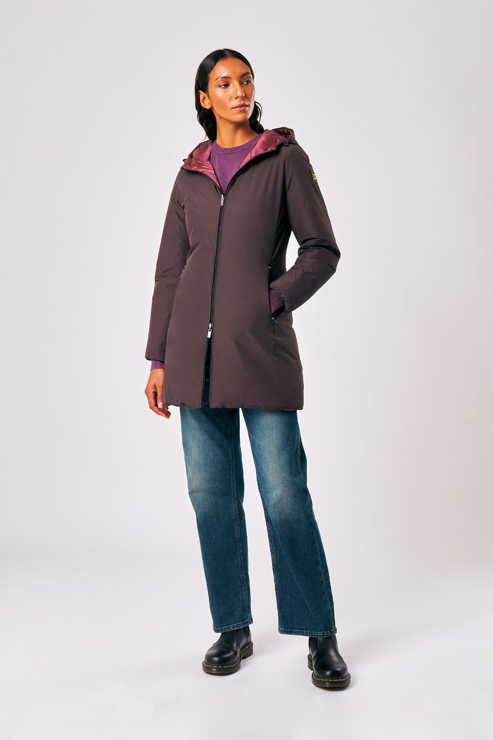 Piumino reversibile con cappuccio Jusy 3.0