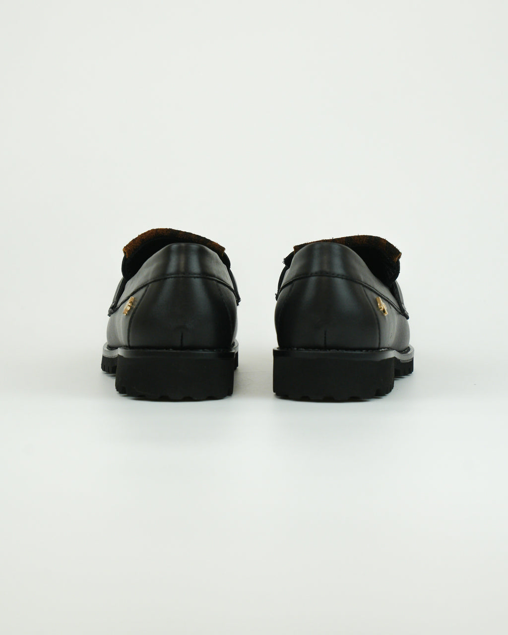 Mocassino Groovy in pelle con dettaglio animalier