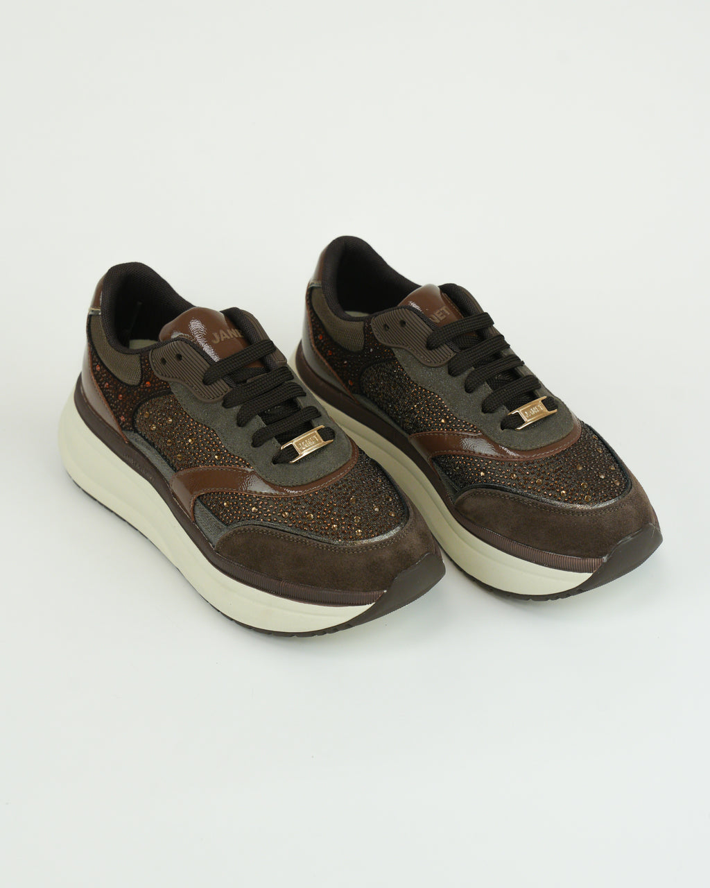 Sneaker con strass