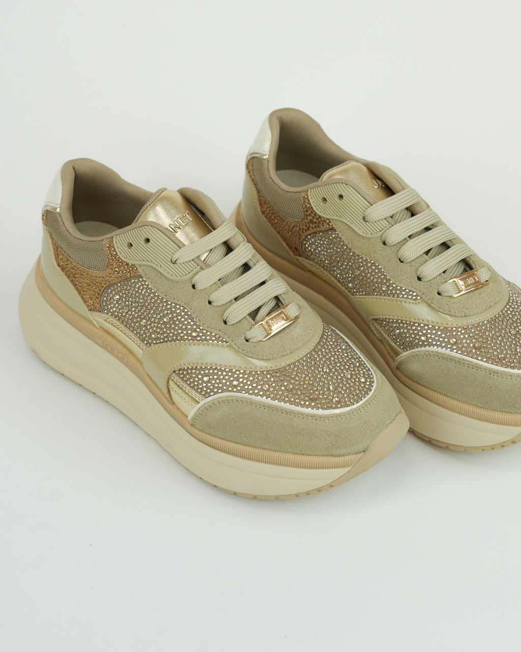 Sneaker con strass