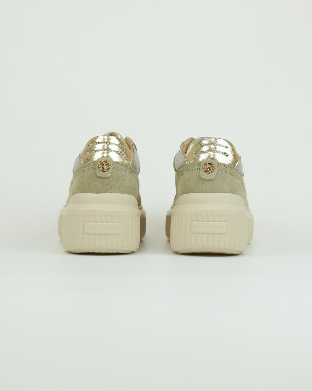 Sneaker in camoscio e strass