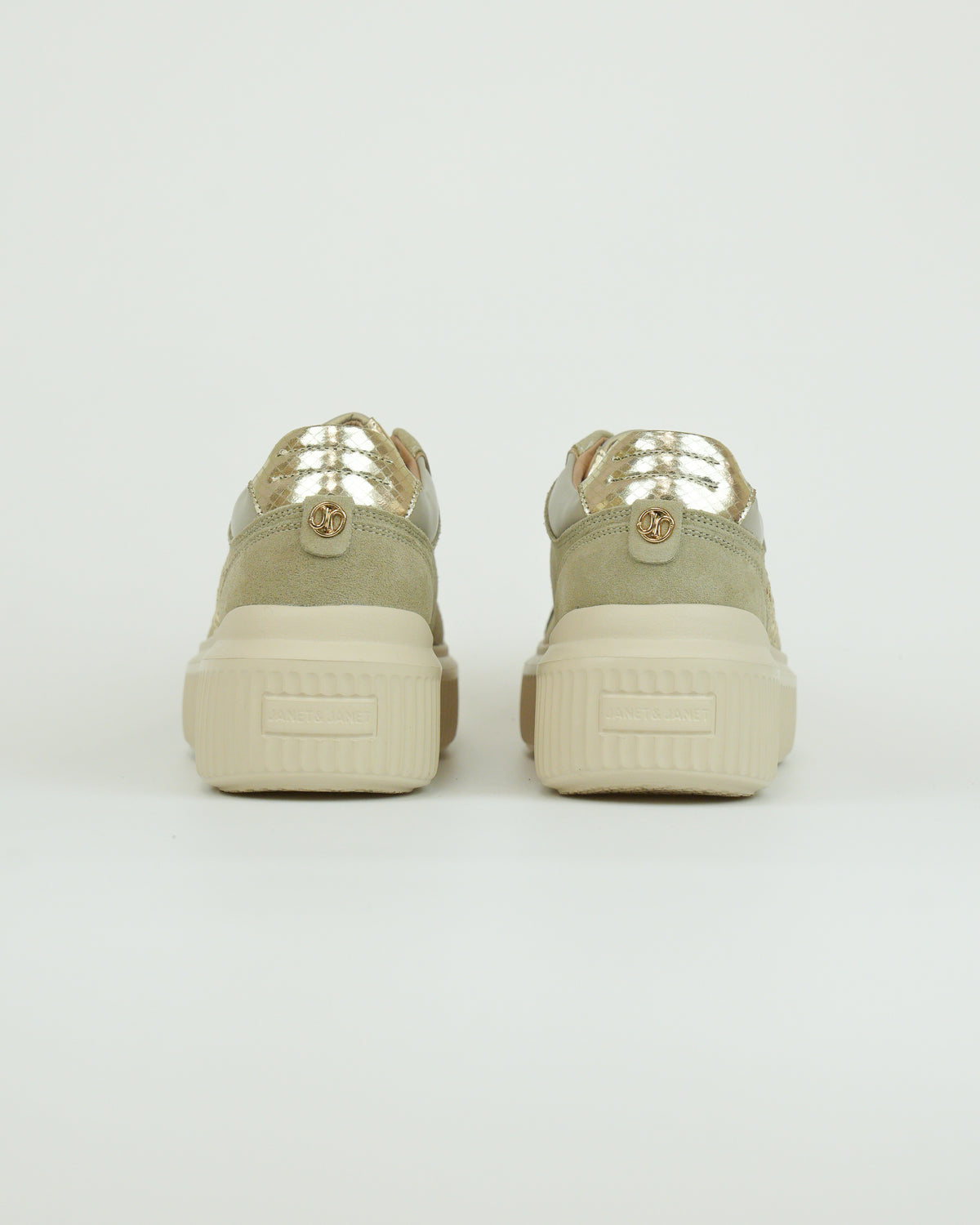 Sneaker in camoscio e strass