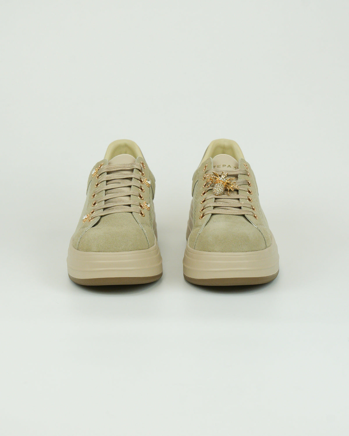 Sneaker Lifty15 platform con dettaglio gioiello