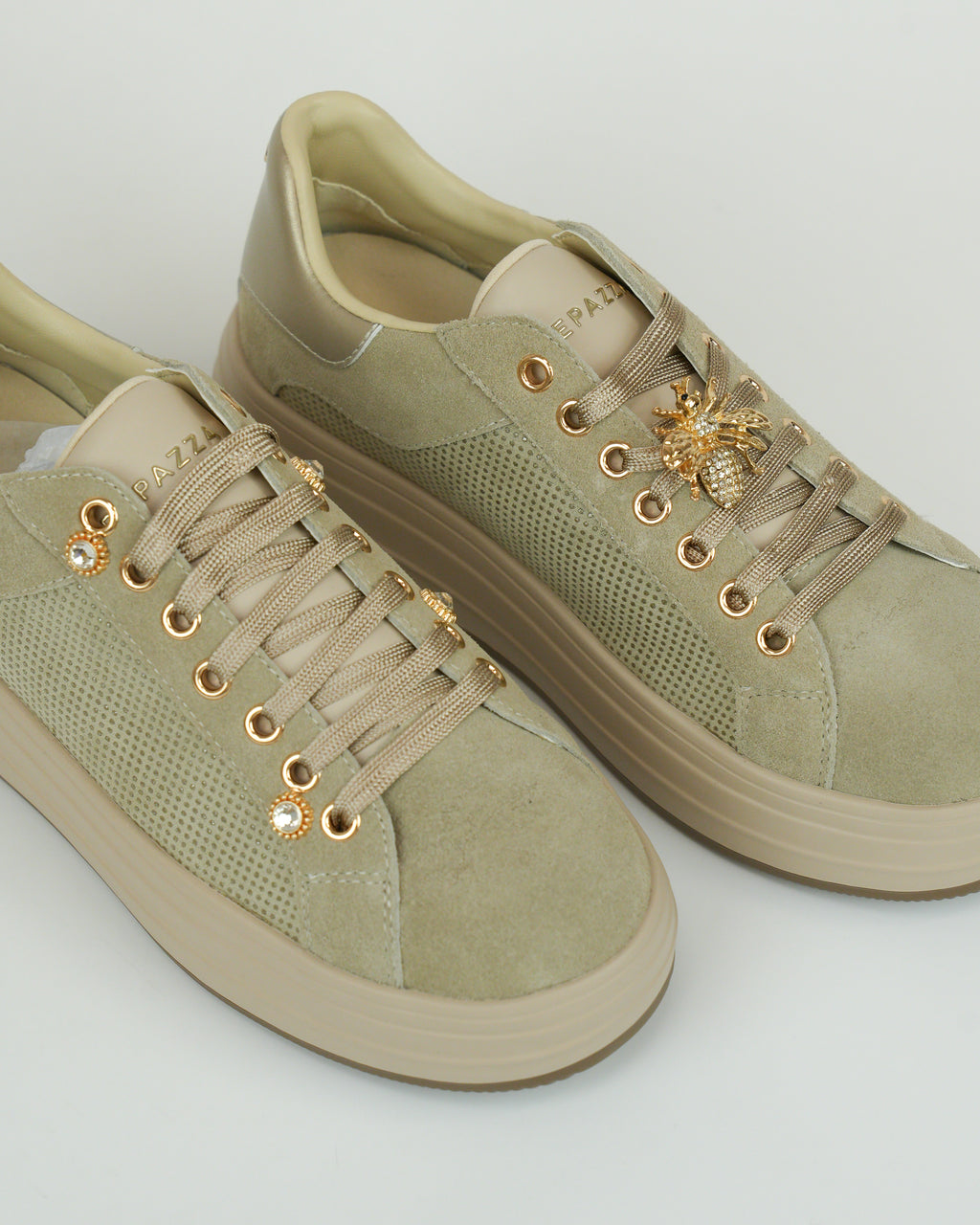 Sneaker Lifty15 platform con dettaglio gioiello