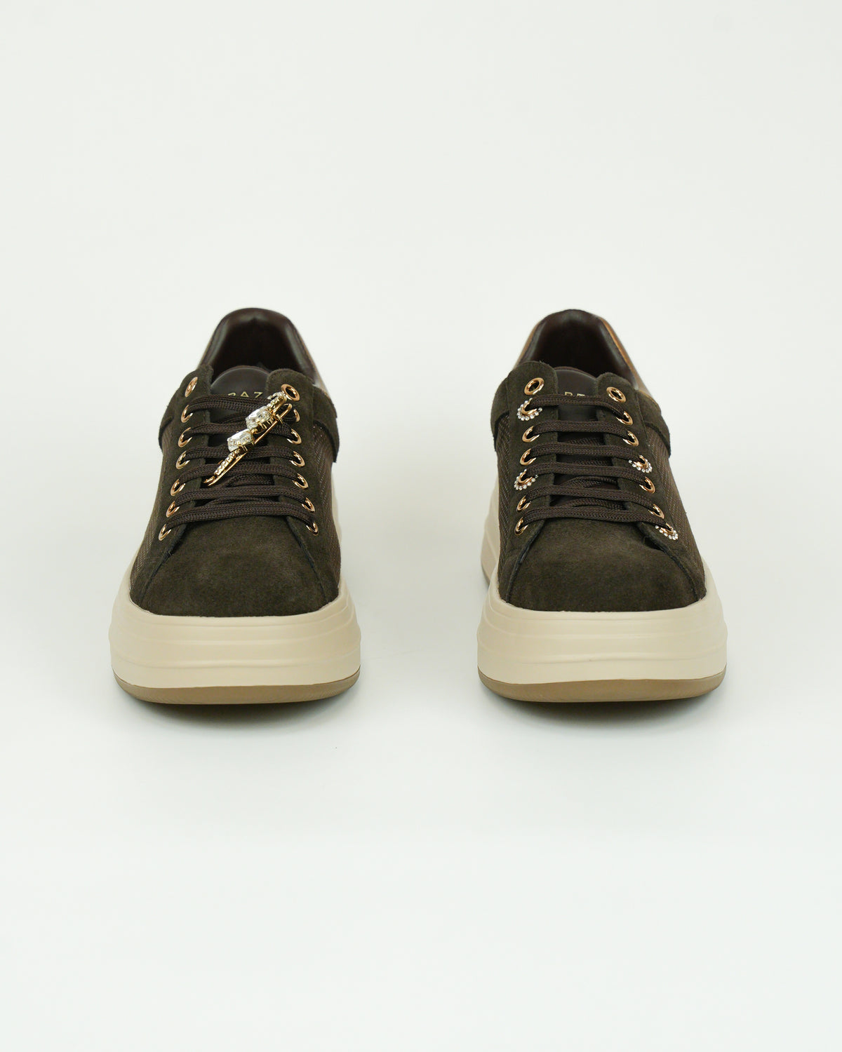 Sneaker Lifty15 platform con dettaglio gioiello