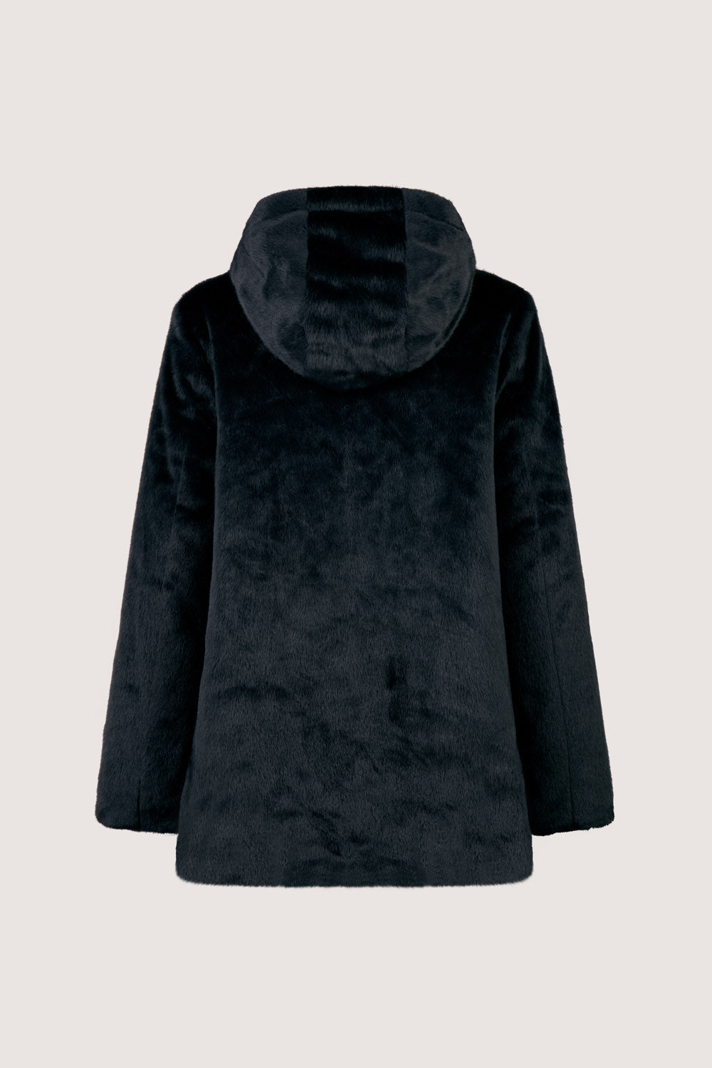 Cappotto reversibile in ecopelliccia Lucrezia