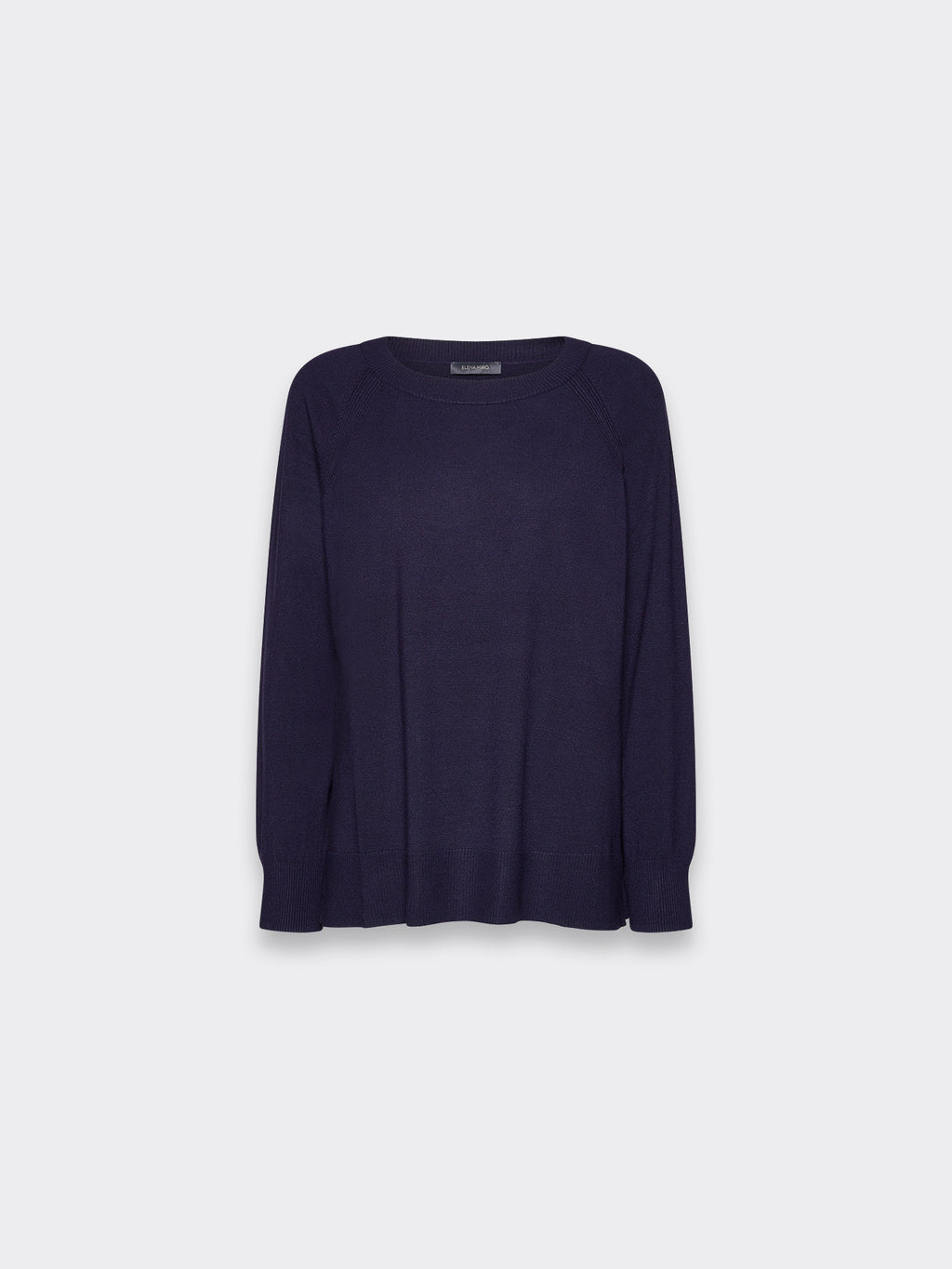 Maglia girocollo in viscosa