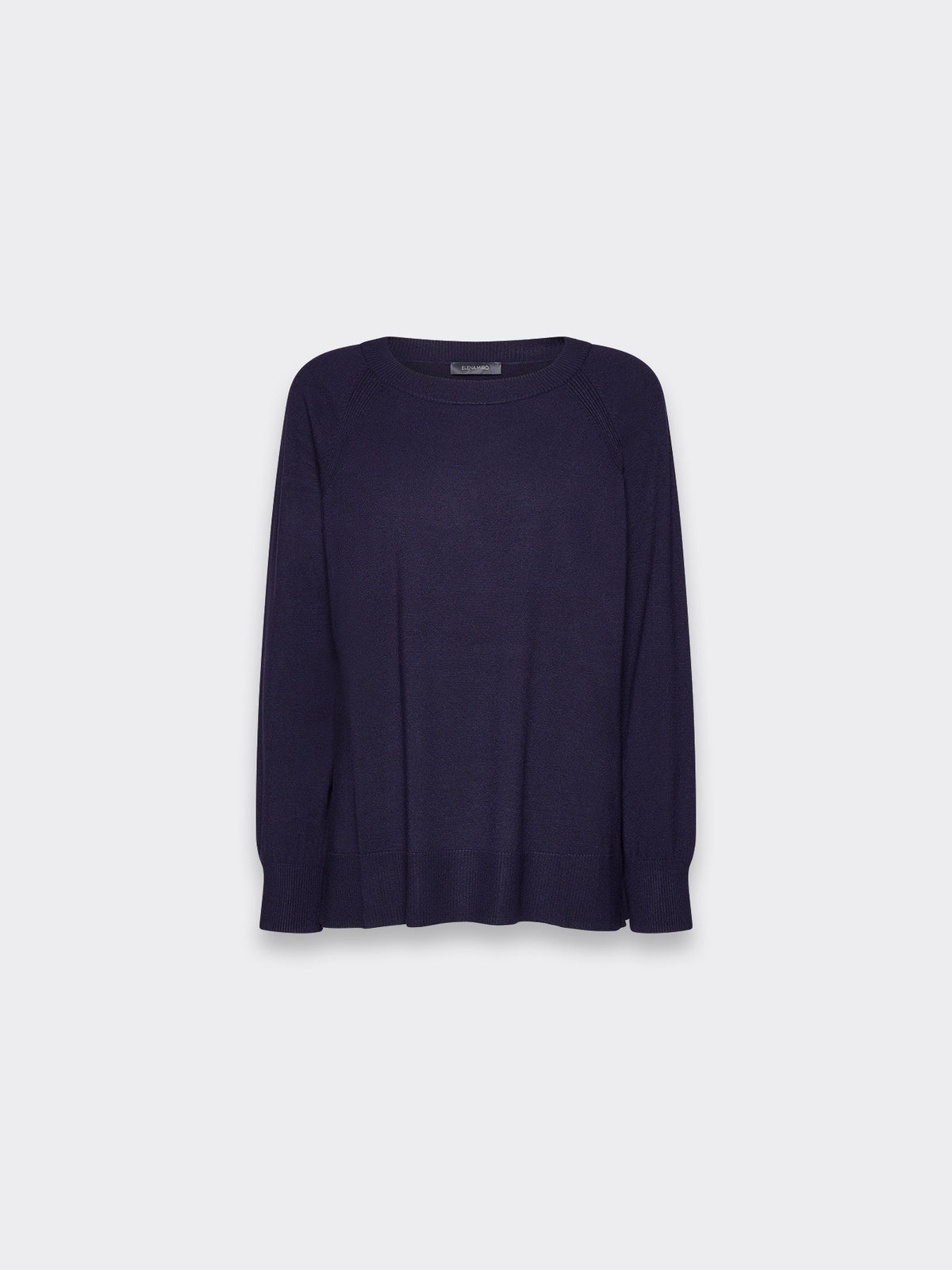 Maglia girocollo in viscosa