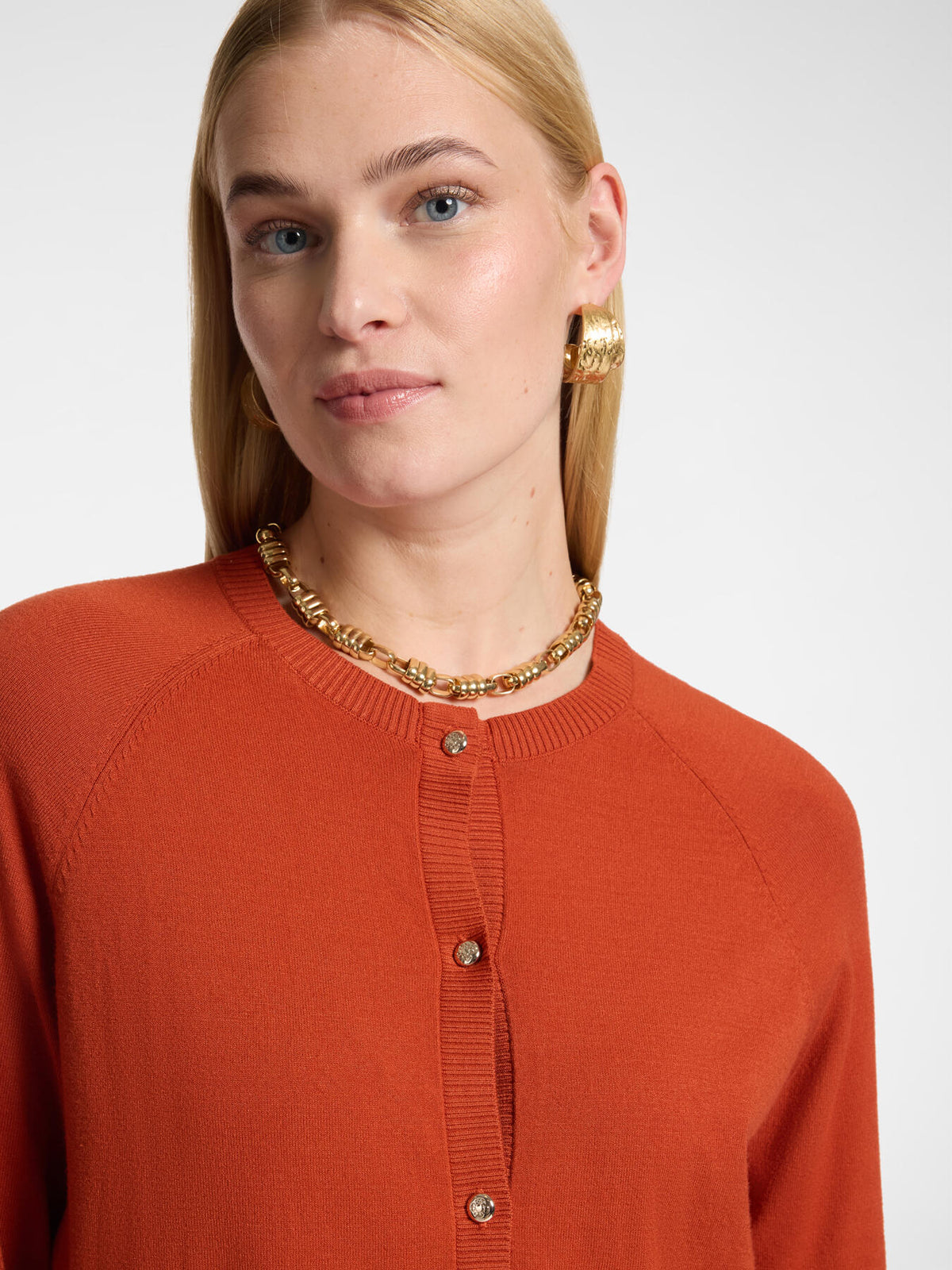 Cardigan in viscosa con tasche