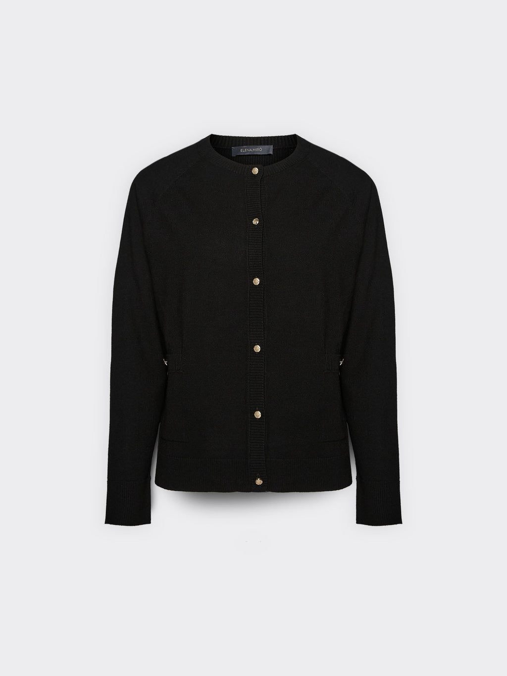 Cardigan in viscosa con tasche