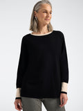 Maglia girocollo in viscosa