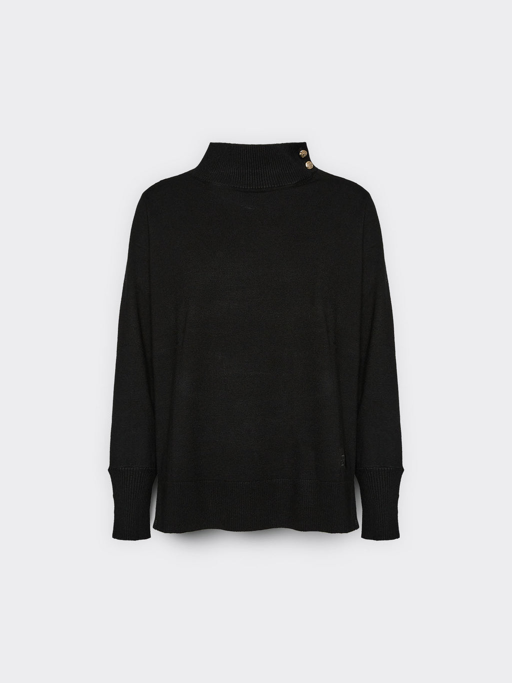 Maglia in viscosa con bottoni