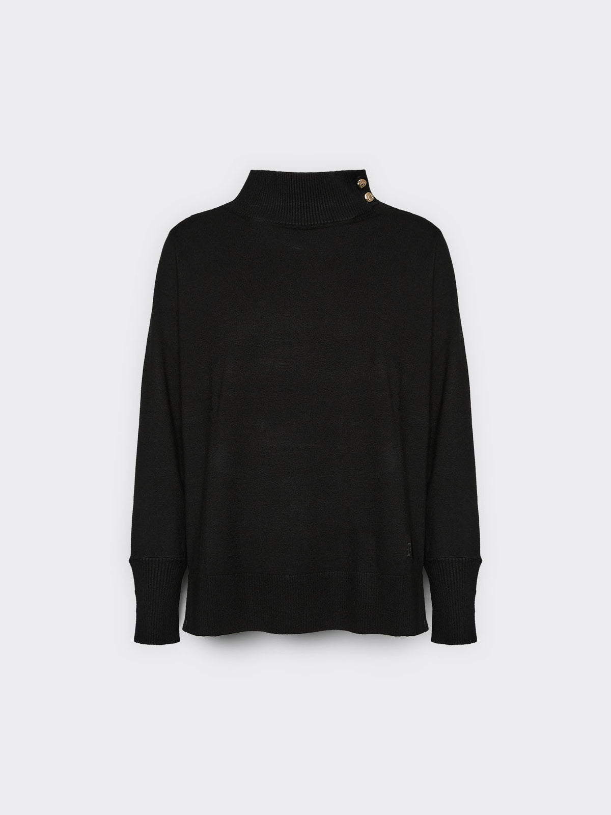 Maglia in viscosa con bottoni