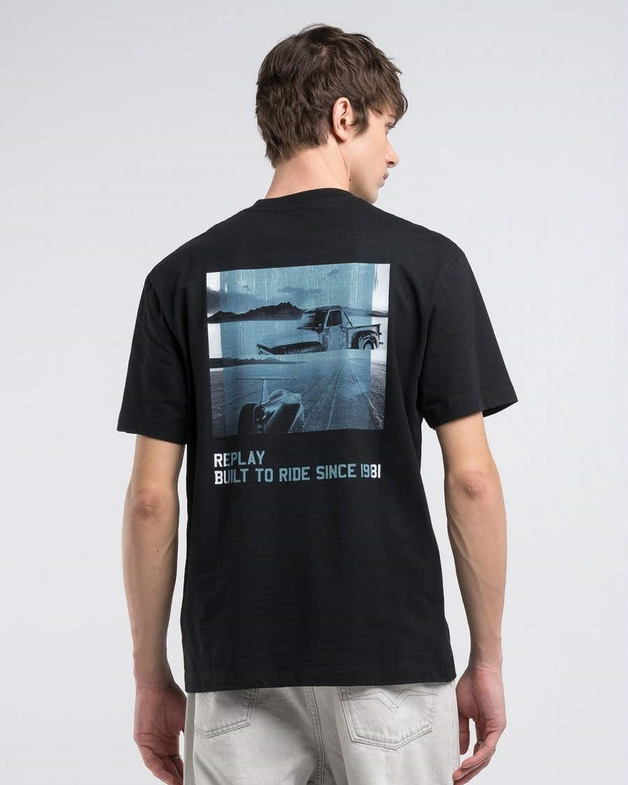 T-Shirt relaxed fit con stampa