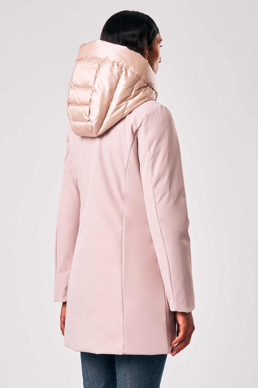 Giacca softshell lunga con cappuccio Mire 4.0