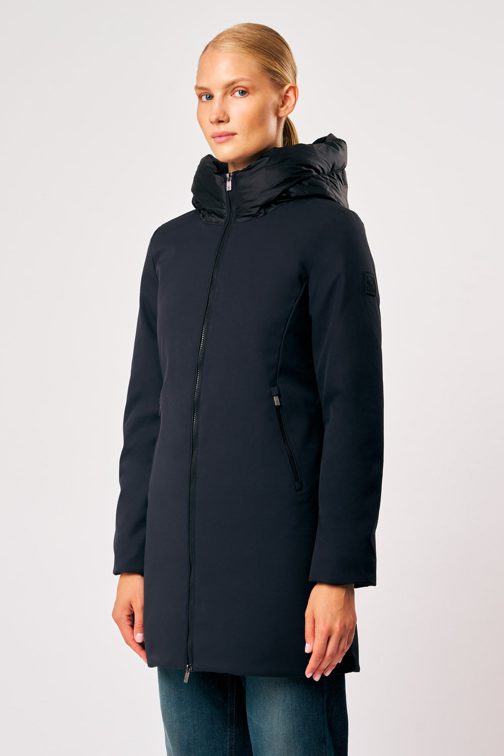 Giacca softshell lunga con cappuccio Mire 4.0