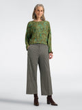 Pantaloni cropped Vichy