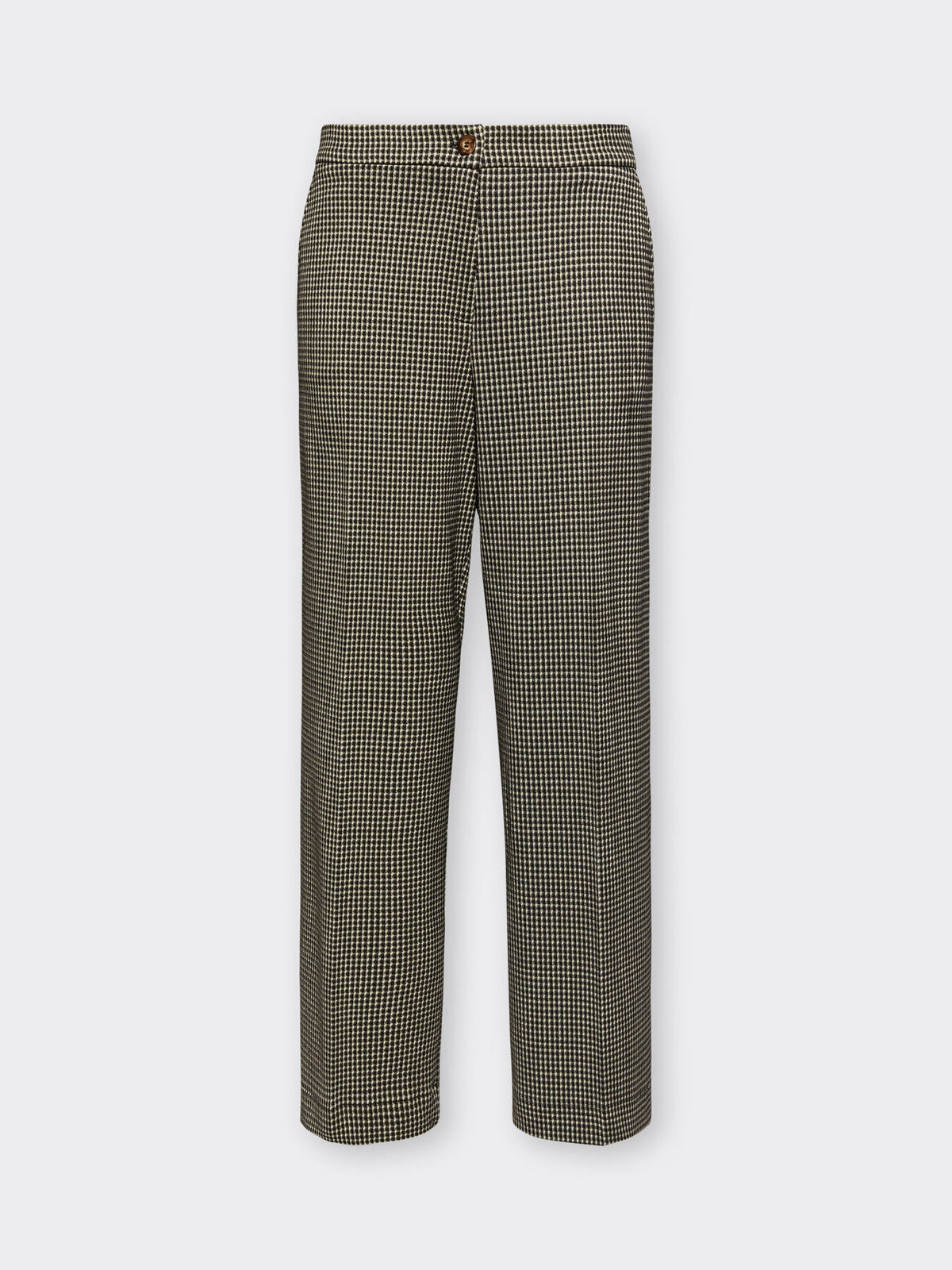 Pantaloni cropped Vichy
