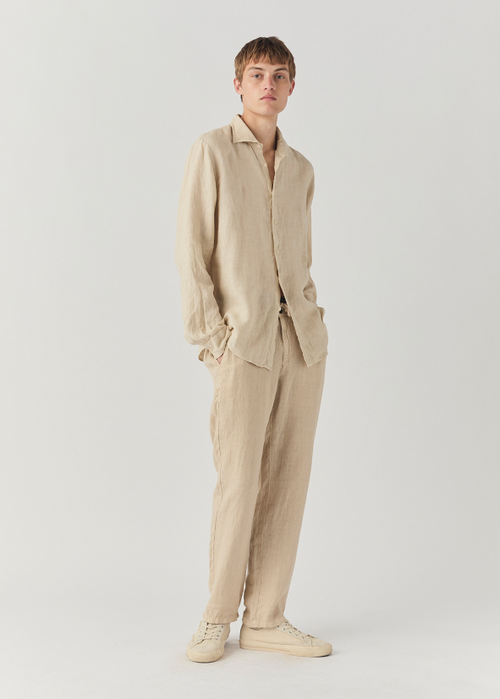 Camicia Pierce Riviera in Lino Dyed