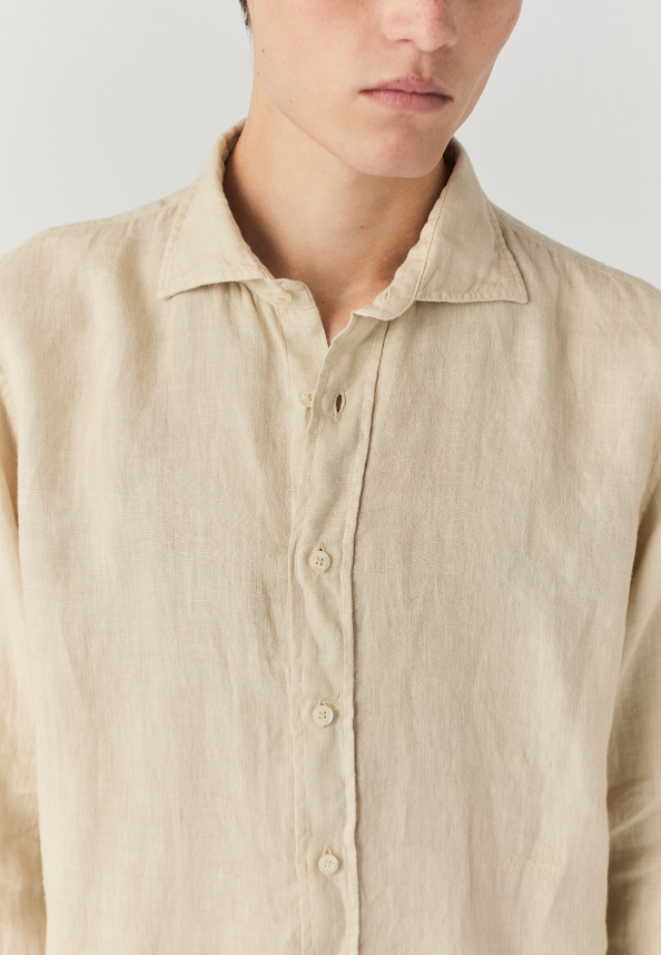 Camicia Pierce Riviera in Lino Dyed