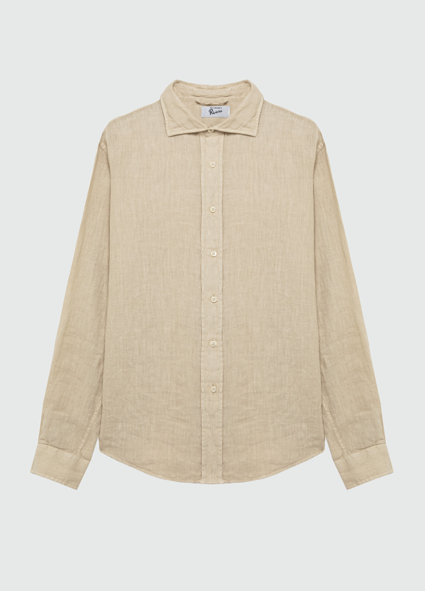 Camicia Pierce Riviera in Lino Dyed