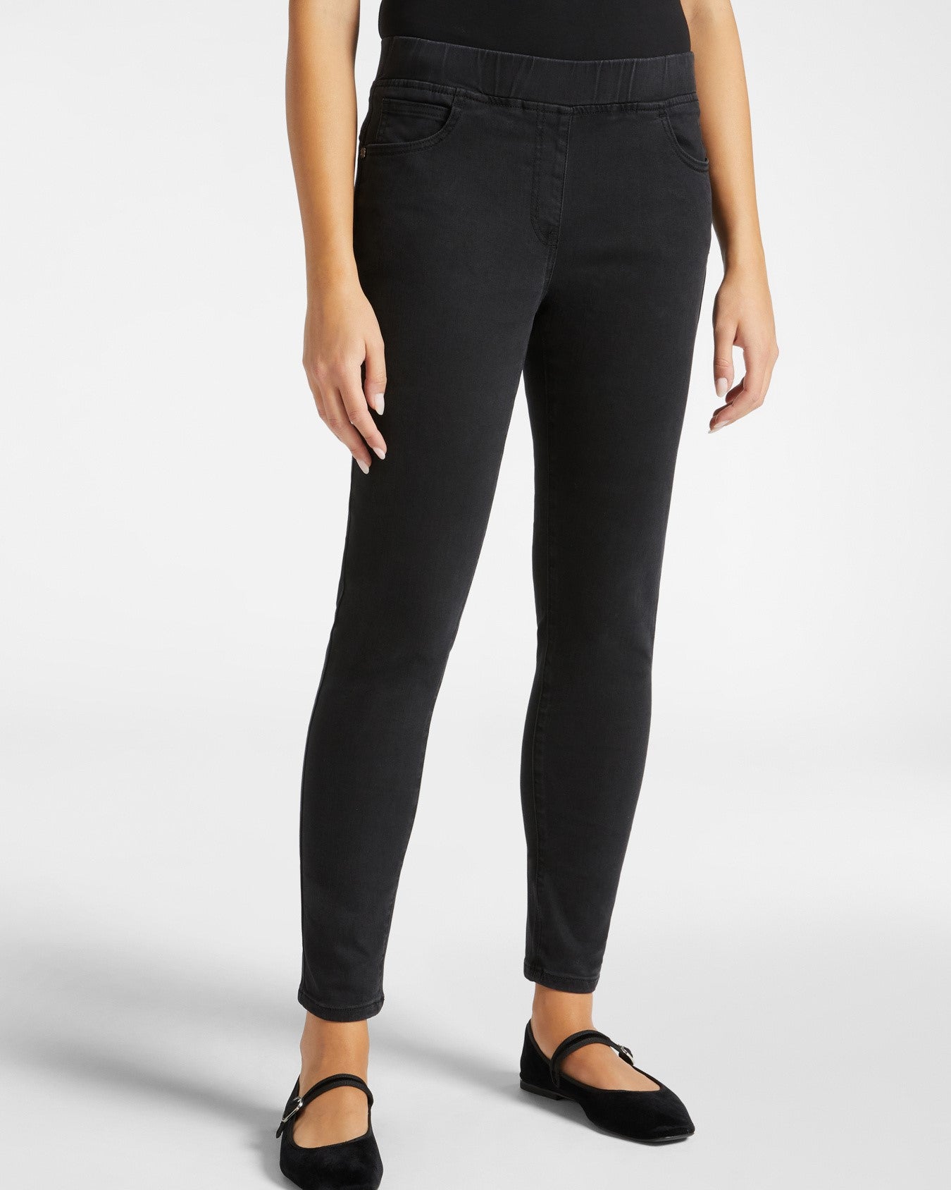 Jeggings in denim power stretch