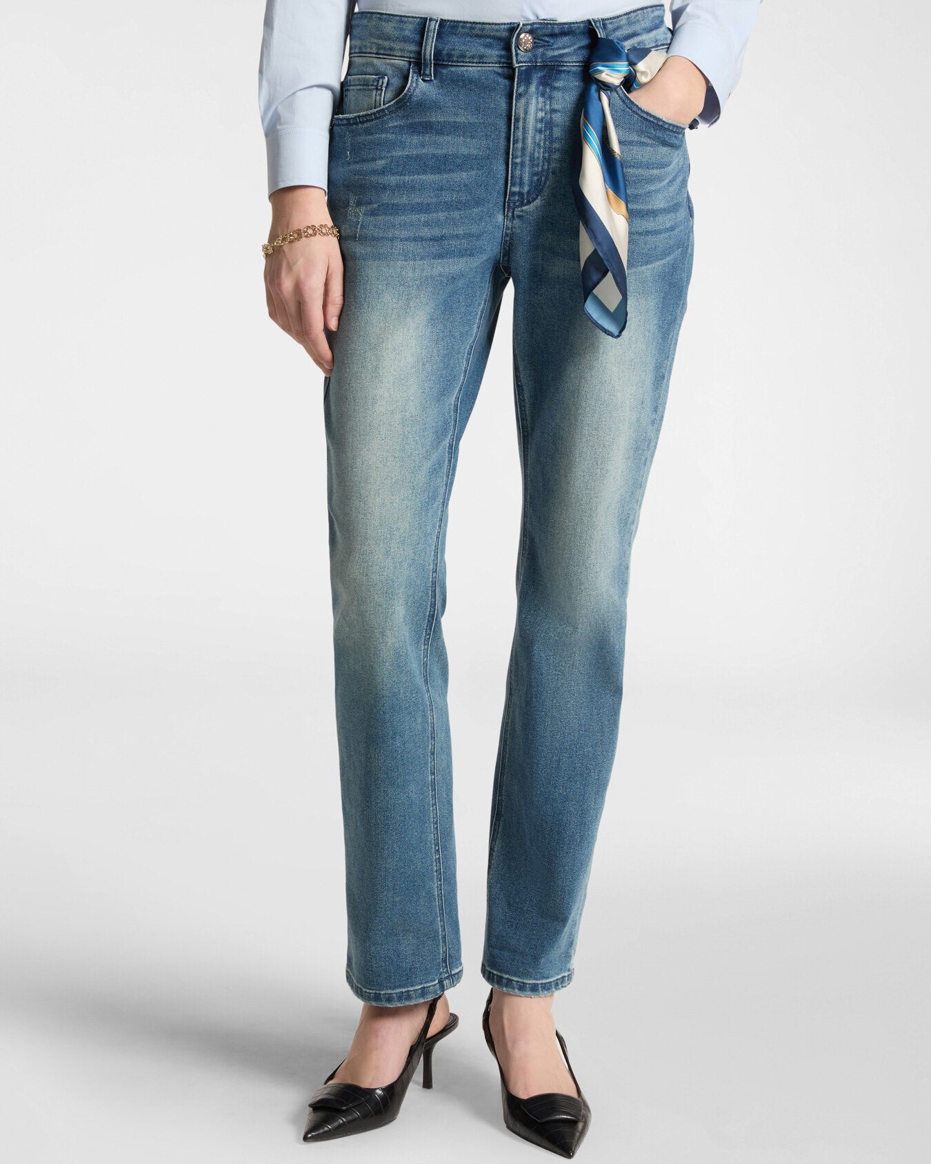 Jeans 5 tasche regular "Rose"