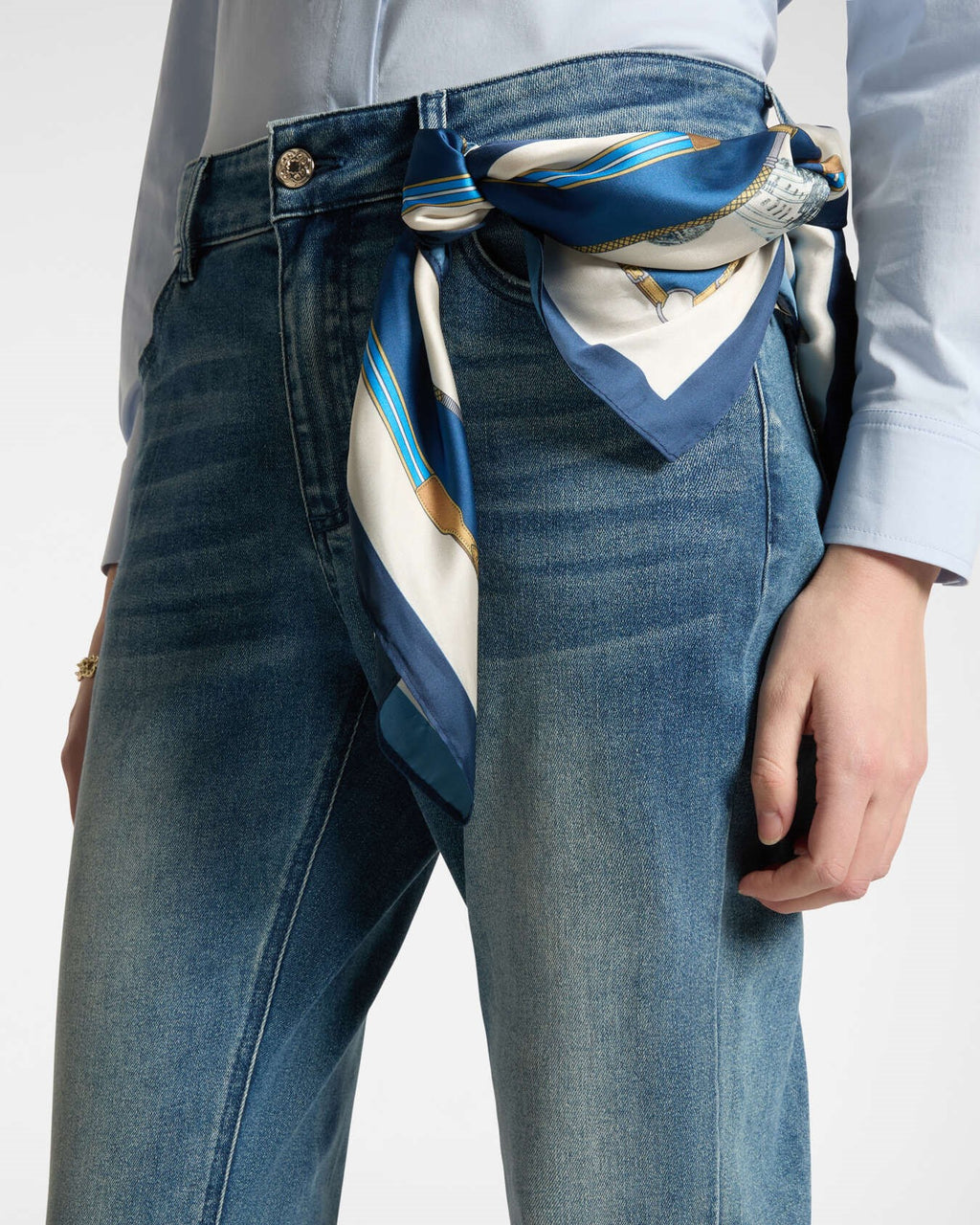 Jeans 5 tasche regular "Rose"