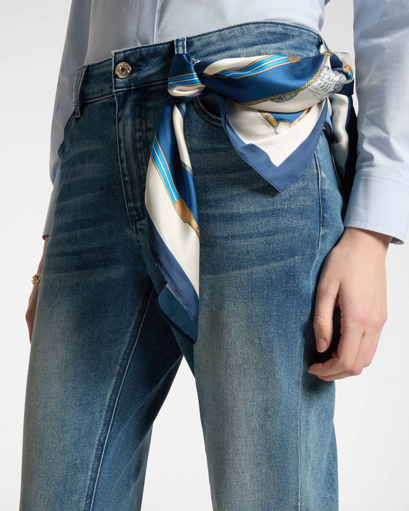 Jeans 5 tasche regular "Rose"