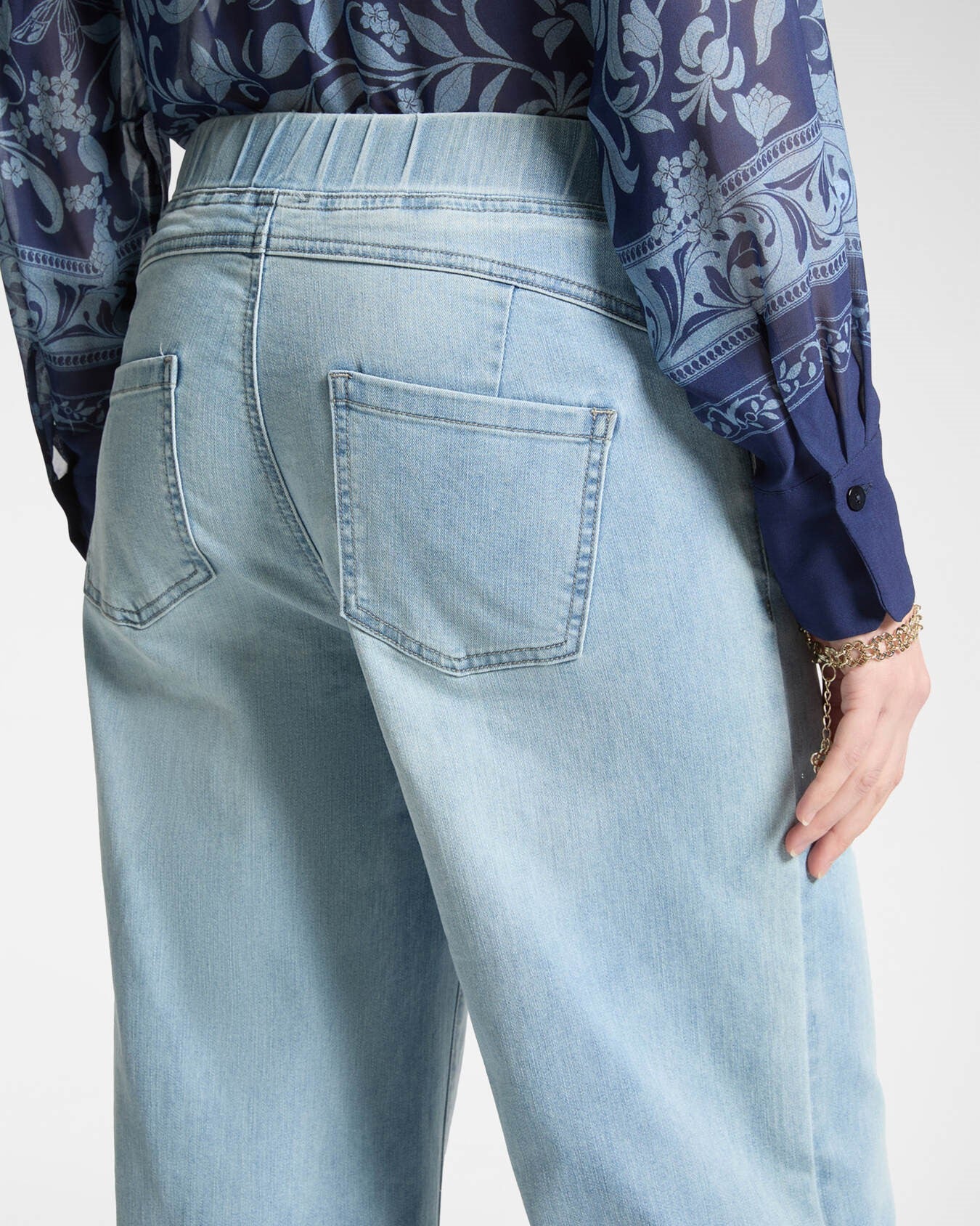 Jeans 5 tasche mariniere "Mary"