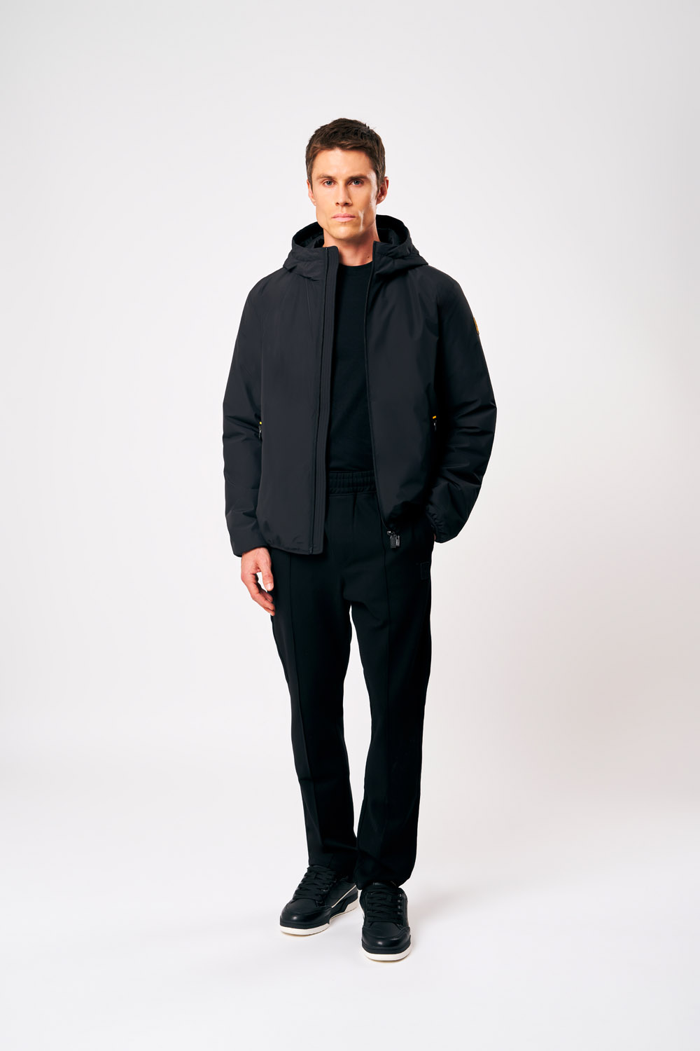 Giacca imbottita con cappuccio Peter