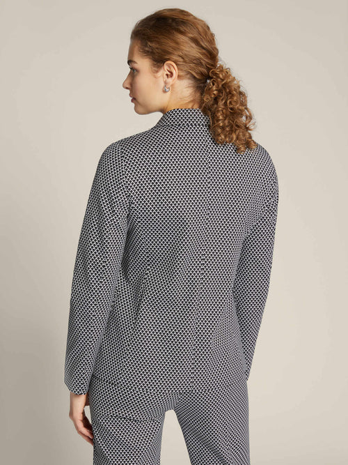 Blazer fantasia geometrica