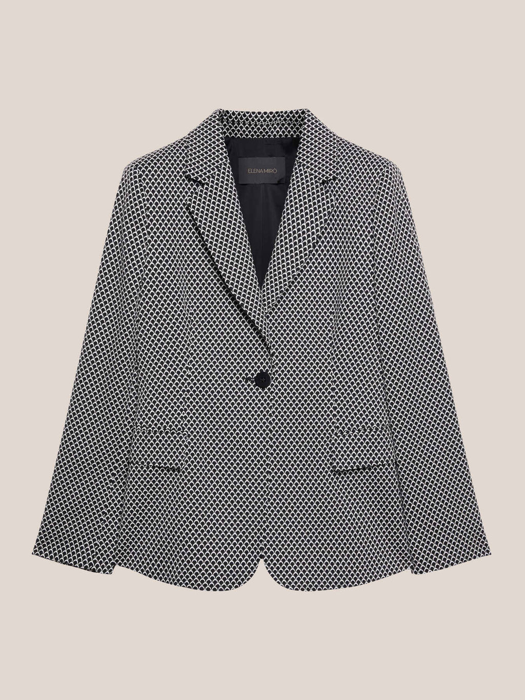 Blazer fantasia geometrica