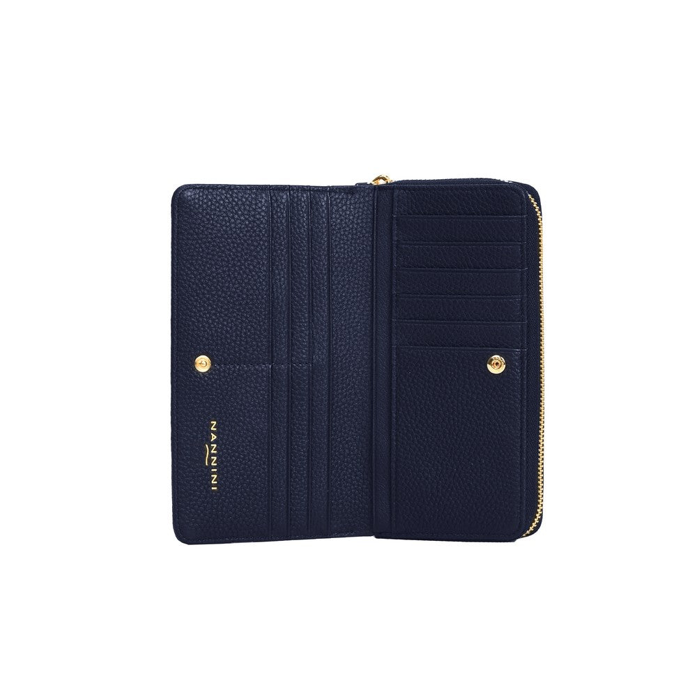 Portafogli grande zip around e clip Wallis