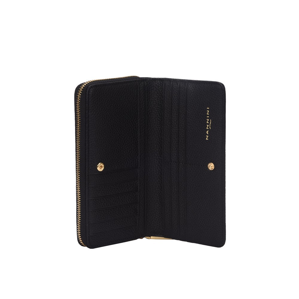 Portafogli grande zip around e clip Wallis