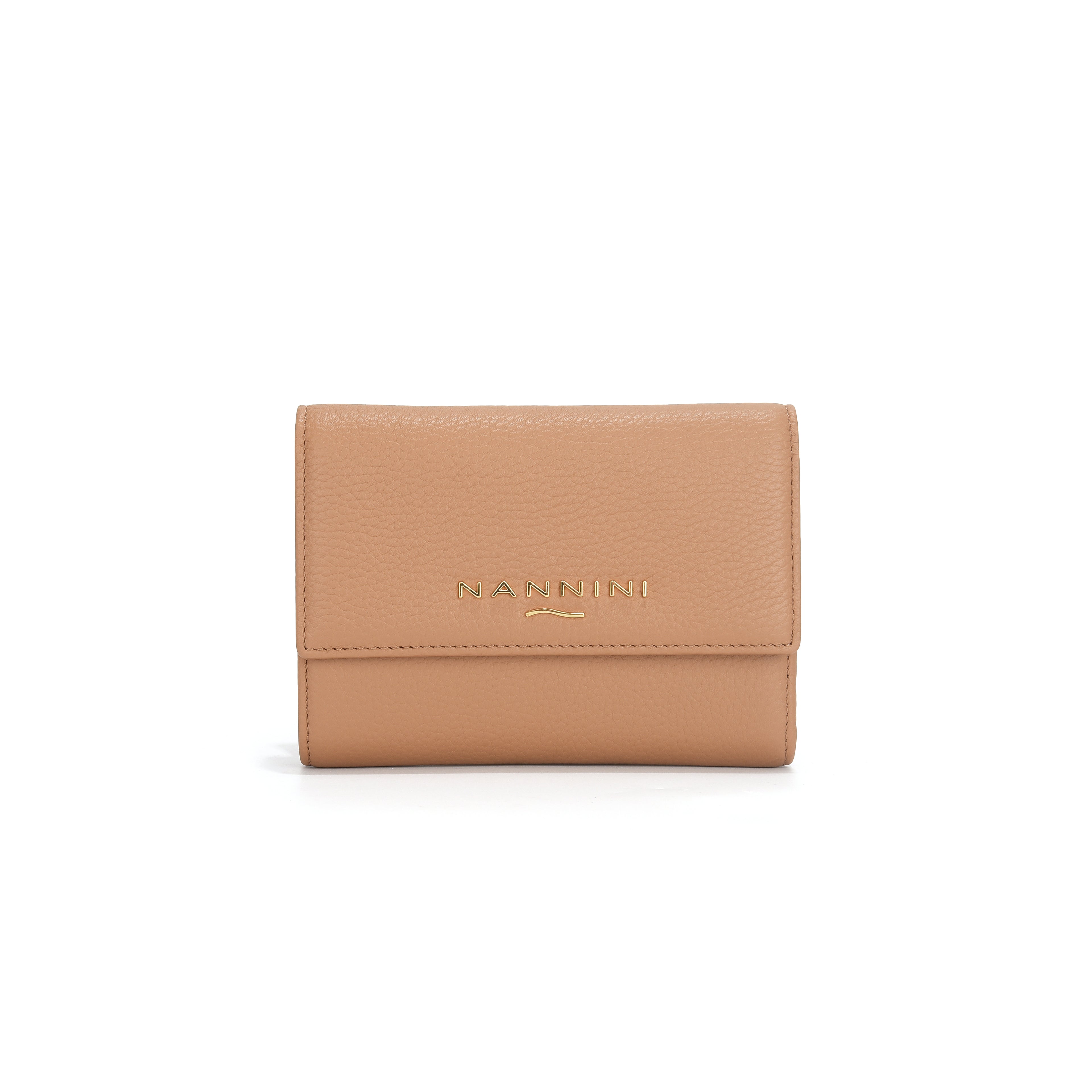Portafogli in pelle medio con zip e clip Wallis-X
