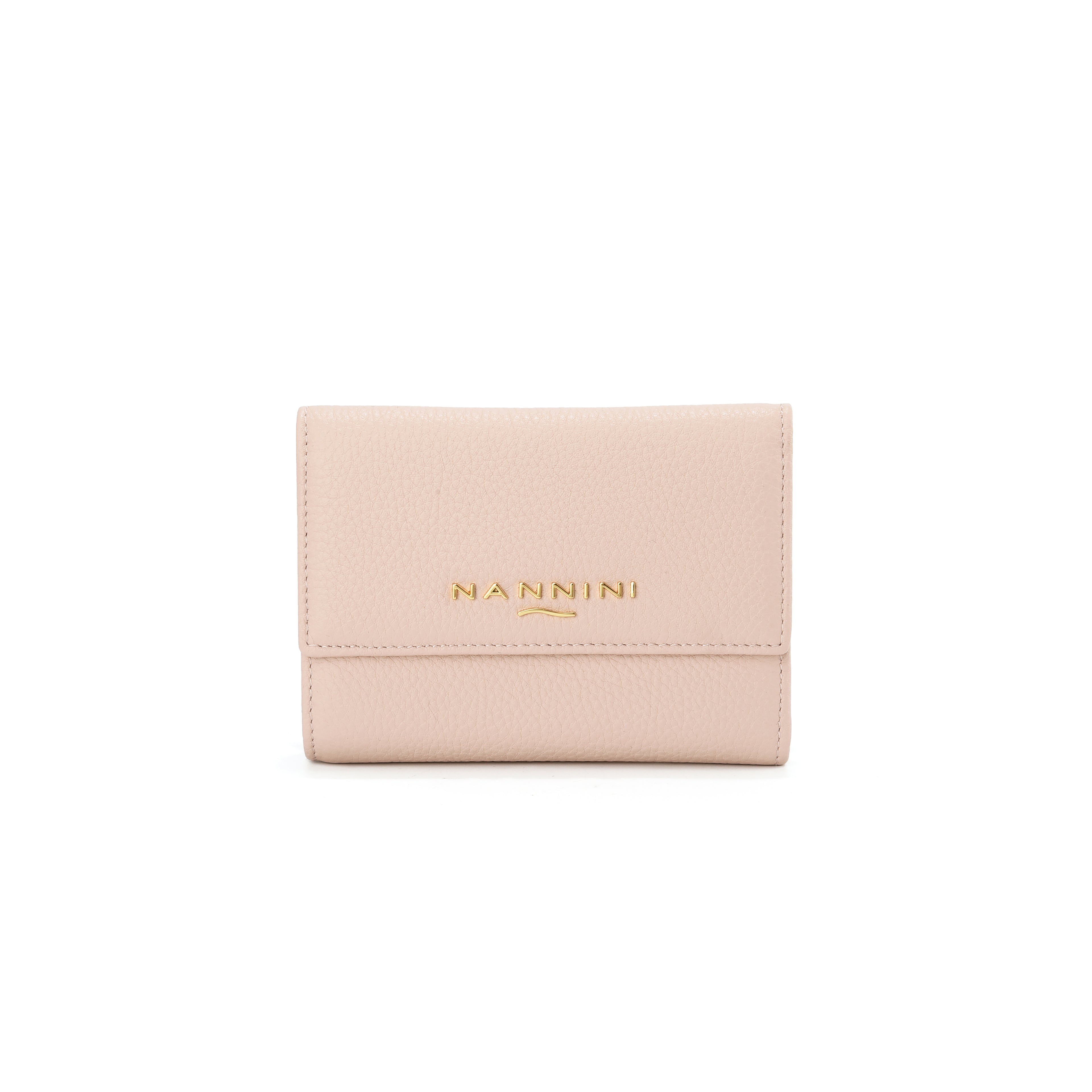 Portafogli in pelle medio con zip e clip Wallis-X