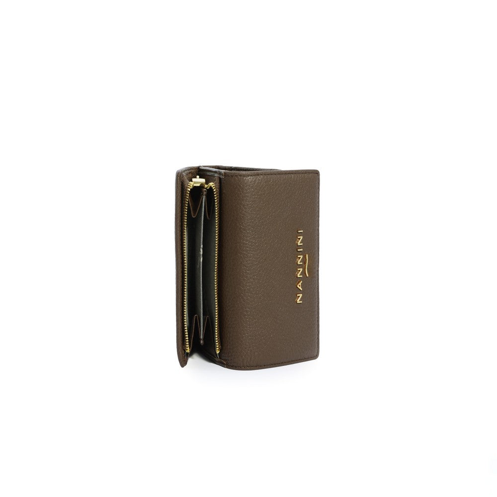 Portafogli medio clip e zip Wallis