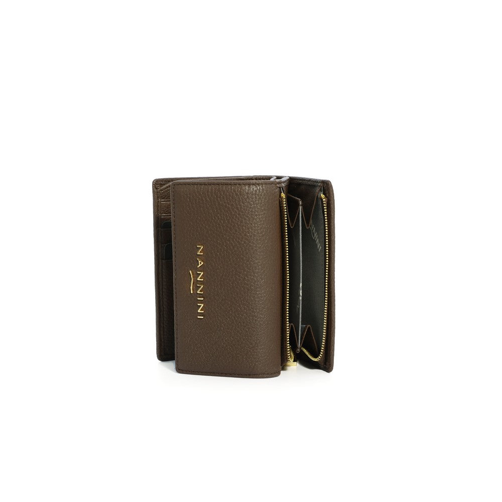 Portafogli medio clip e zip Wallis