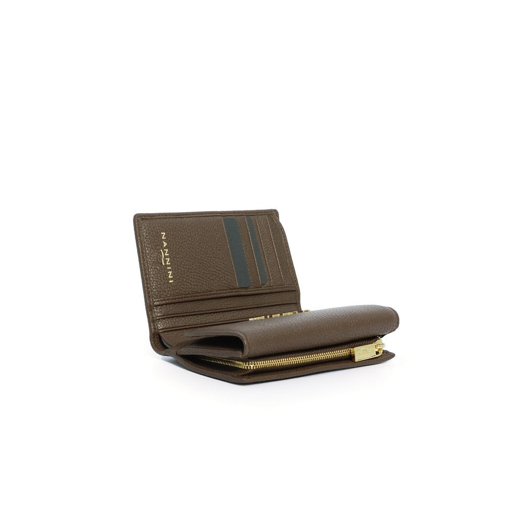 Portafogli medio clip e zip Wallis