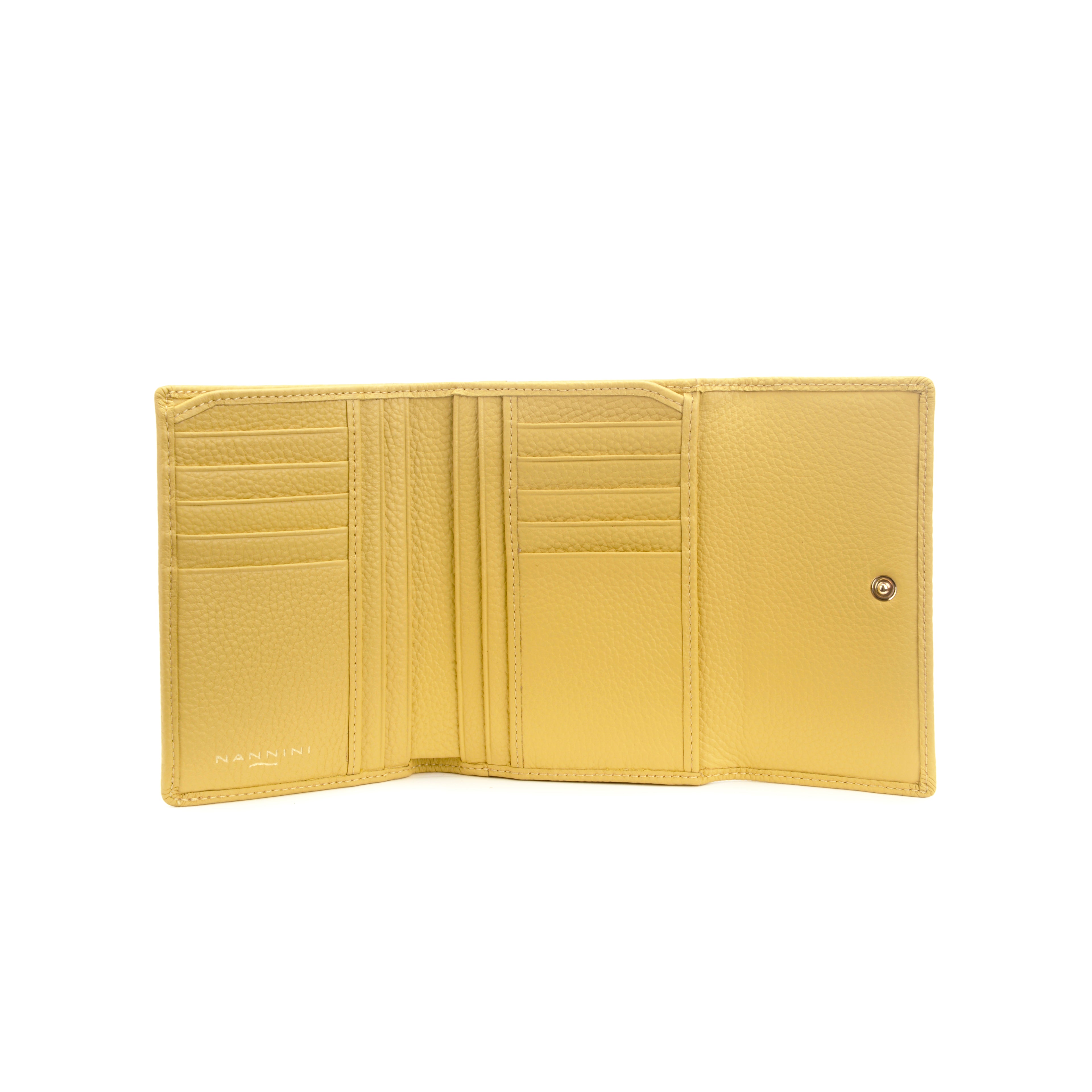 Portafogli in pelle medio con zip e clip Wallis-X