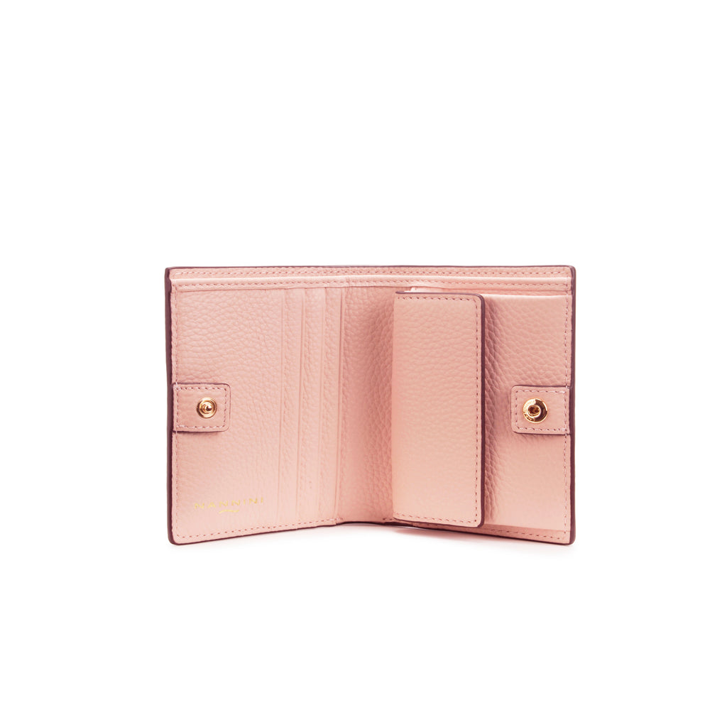 Portafogli in pelle piccolo con clip Wallis-X