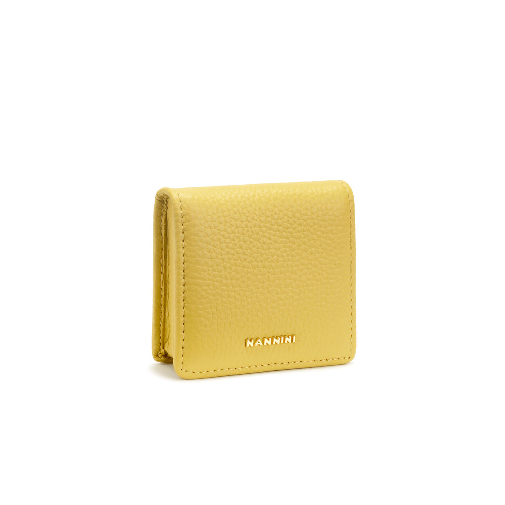 Portamonete in pelle Wallis-X