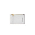 Portacarte con zip in pelle Wallis-X