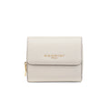 Portafogli in pelle medio con clip e zip Wallis